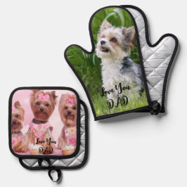 Aangepaste foto pot houders set