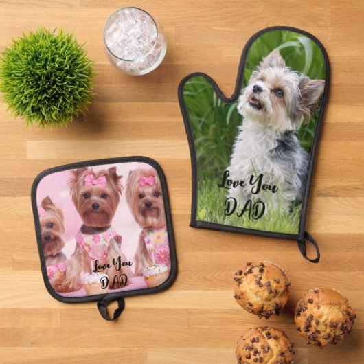 Aangepaste foto pot houders set (Top down)