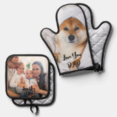 Aangepaste foto pot houders set (Voorkant / Achterkant)