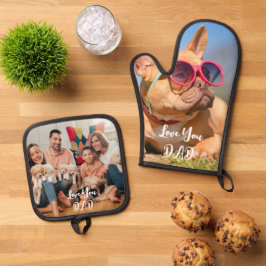 Aangepaste foto pot houders set