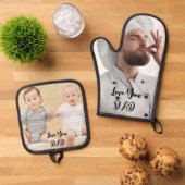 Aangepaste foto pot houders set (Top down)