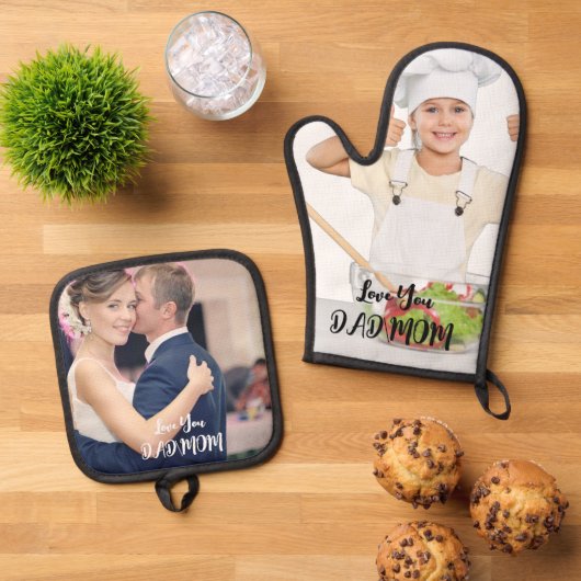 Aangepaste foto pot houders set (Top down)