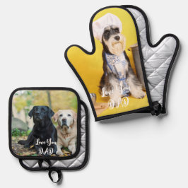 Aangepaste foto pot houders set