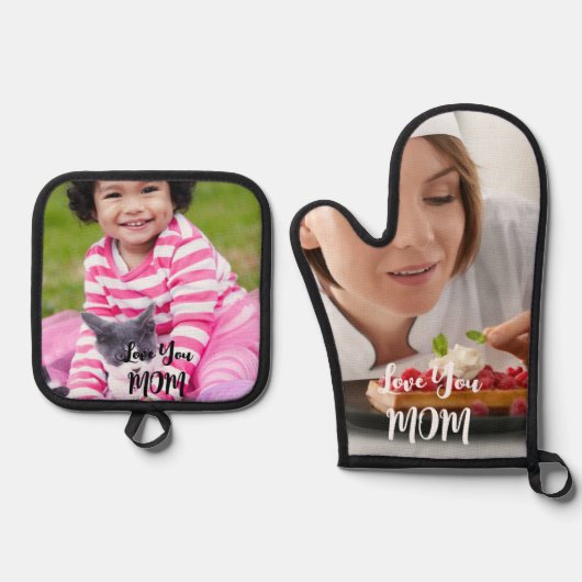 Aangepaste foto pot houders set (Voorkant)