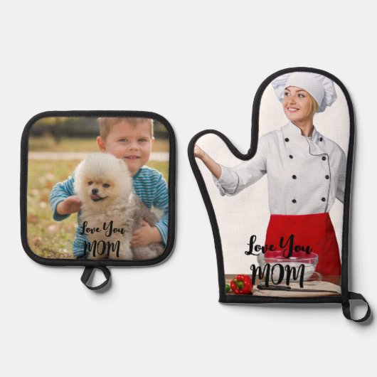 Aangepaste foto pot houders set (Voorkant)