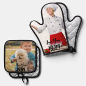 Aangepaste foto pot houders set (Voorkant / Achterkant)