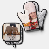 Aangepaste foto pot houders set (Voorkant / Achterkant)