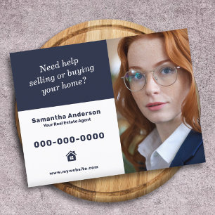 Aangepaste foto - Professioneel Contact Onroerend  Briefkaart