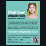 Aangepaste foto, professionele organisator flyer<br><div class="desc">De gepersonaliseerde Foto,  de Professionele Organisator Adverteren brochures door de opslag van het Visitekaartje.</div>