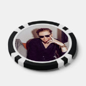 Aangepaste foto promotionele QR-code dubbelzijdig Poker Chips (Enkel)