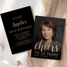 Aangepaste foto Proost 50ste verjaardagsfeest