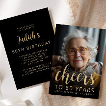 Aangepaste foto Proost 80ste verjaardagsfeest