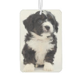 Aangepaste Foto Puppy Hond Huisdier Gepersonalisee Luchtverfrisser (Achterkant)