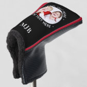 Aangepaste foto putter gepersonaliseerde golfer mo golfheadcover (3/4 voorkant)