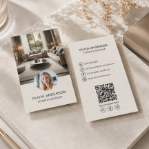 Aangepaste foto QR-code sociale media professionee