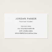 Aangepaste foto QR code witte visitekaartjes (Achterkant)