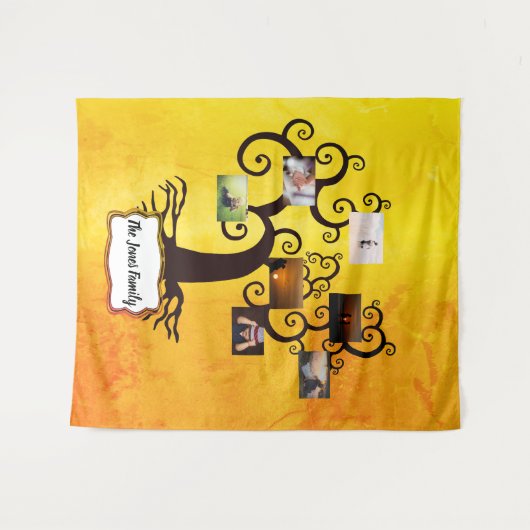 Aangepaste foto-reeks - wandbevestiging wandkleed (Voorkant (horizontaal))