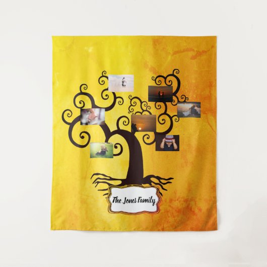 Aangepaste foto-reeks - wandbevestiging wandkleed (Voorkant)