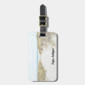 Aangepaste foto reisvakantie bagagelabel (Voorkant verticaal)