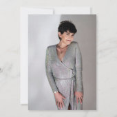 Aangepaste foto Retirement Party Celebration Invit Kaart (Achterkant)