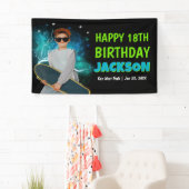 Aangepaste foto retro bootleg rap verjaardags welk spandoek (Insitu)