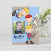 Aangepaste foto-rockmuur klimaatopwarming op zater kaart (Staand voorkant)