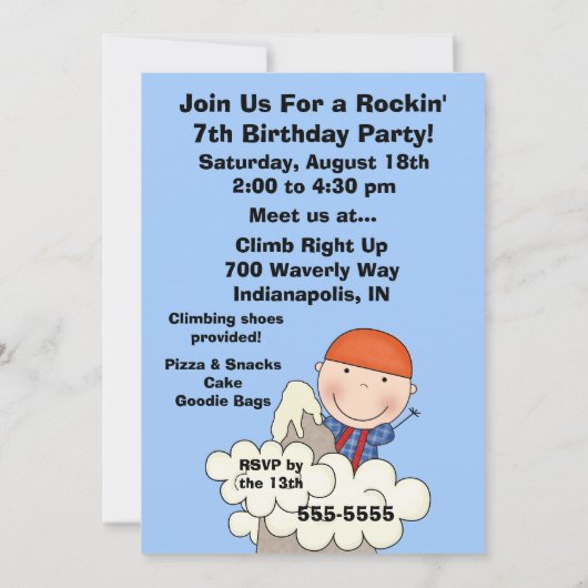 Aangepaste foto-rockmuur klimaatopwarming op zater kaart (Achterkant)