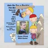 Aangepaste foto-rockmuur klimaatopwarming op zater kaart (Voorkant / Achterkant)