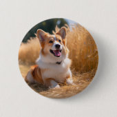 Aangepaste foto ronde button 5,7 cm (Voorkant)