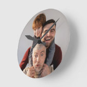 Aangepaste foto ronde klok (Hoek)