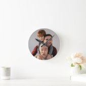 Aangepaste foto ronde klok (Huis)