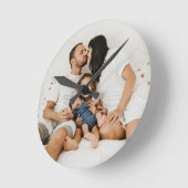 Aangepaste foto ronde klok (Hoek)