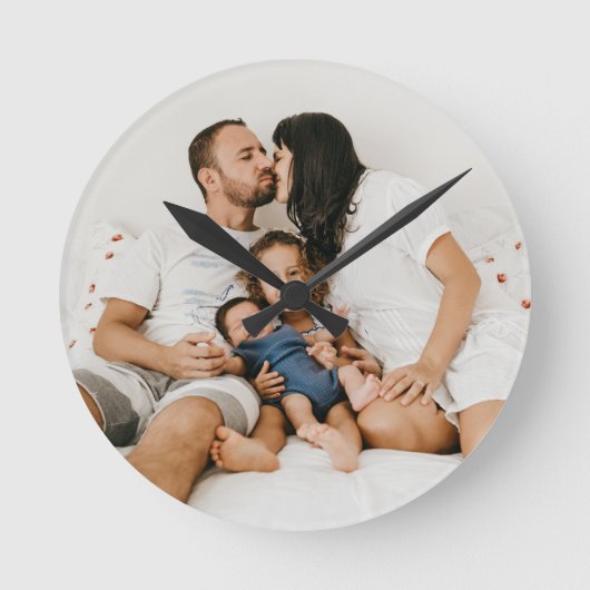 Aangepaste foto ronde klok (Voorkant)