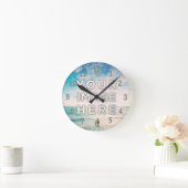 Aangepaste foto ronde klok (Huis)