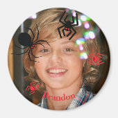 Aangepaste foto ronde magneet (Voorkant)