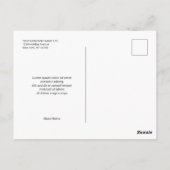 Aangepaste Foto Rood Zwart Vrijdag Product Promo Briefkaart (Achterkant)