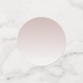 Aangepaste foto roze gouden glinsterende druipende confetti (Kleine voorkant)