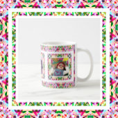 Aangepaste foto Roze Groene Moederdag Mum Keepsake Koffiemok