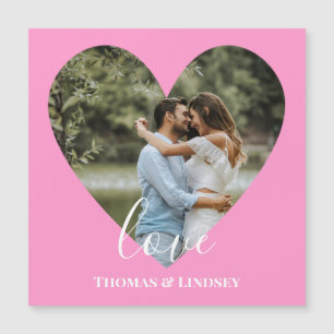 Aangepaste foto Roze Lijst Moderne kalligrafie