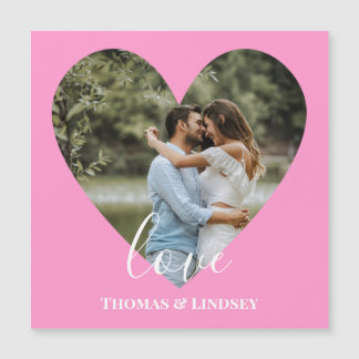 Aangepaste foto Roze Lijst Moderne kalligrafie