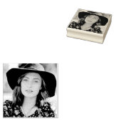 Aangepaste foto rubberen stempel (Gestempeld)