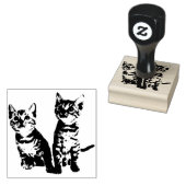 Aangepaste foto rubberstempel (Gestempeld)