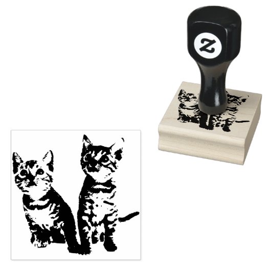 Aangepaste foto rubberstempel (Gestempeld)