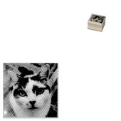 Aangepaste foto rubberstempel (Gestempeld)