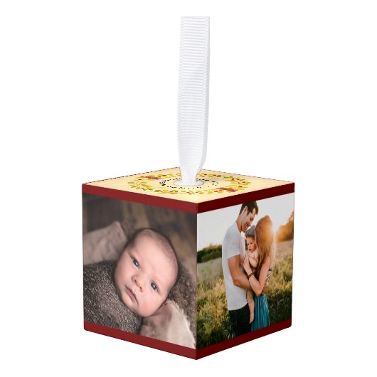 Aangepaste foto rustige familie decoratie (Voorkant hoekig)