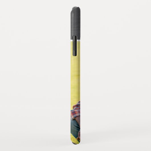 Aangepaste foto 's Wereld beste opa Modern Gray' Case-Mate iPhone Case (Achterkant/rechts)