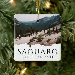 Aangepaste foto Saguaro National Park Arizona Keramisch Ornament