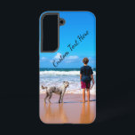 Aangepaste Foto Samsung Galaxy Hoesje met tekst<br><div class="desc">Aangepaste foto en tekst Samsung Galaxy Hoesjes of iPhone Cases - Maak uw eigen ontwerp met huisdieren - Gepersonaliseerde familie / vrienden / huisdieren of persoonlijke cadeau - Voeg uw foto en tekst / naam - Formaat wijzigen en verplaatsen of verwijderen en toevoegen van elementen / tekst met aanpassingstool! Kies...</div>