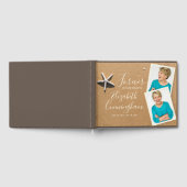 Aangepaste foto Sandy Beach Funeral Memorial Gastenboek (Volledig)