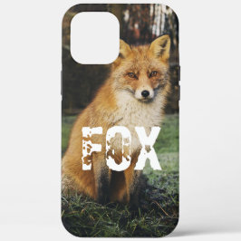 Aangepaste foto schattig dier Fox schattige natuur Case-Mate iPhone Case